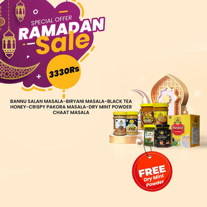 Ramazan Package 2025 (Free Dry Mint Powder ) Special Offer from Jans Enterprises