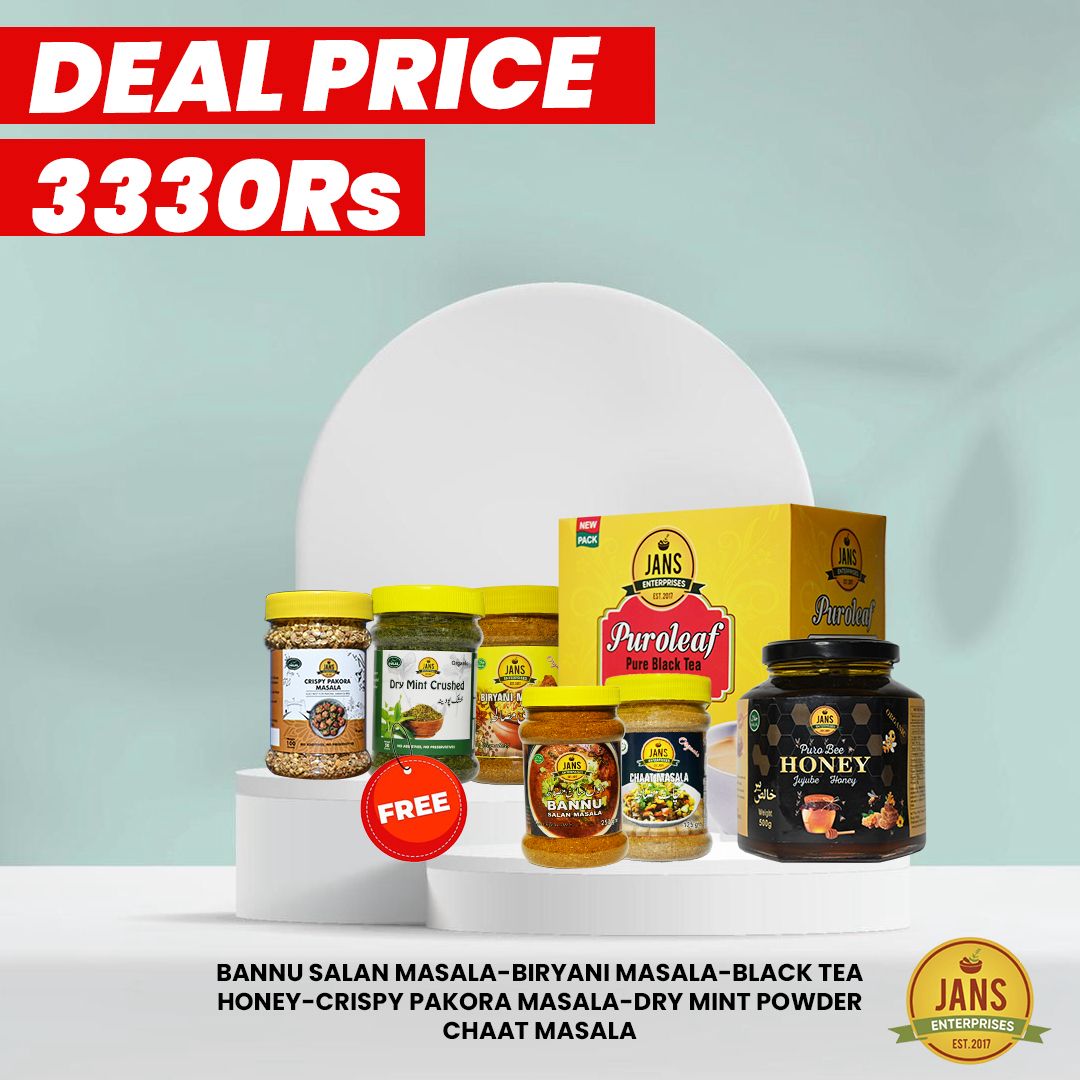 Ramazan Package 2025 (Free Dry Mint Powder ) Special Offer from Jans Enterprises
